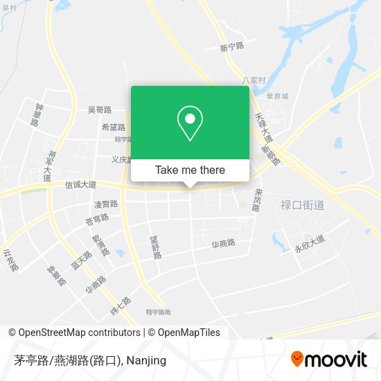 茅亭路/燕湖路(路口) map