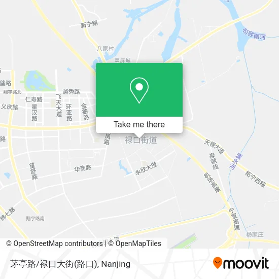 茅亭路/禄口大街(路口) map