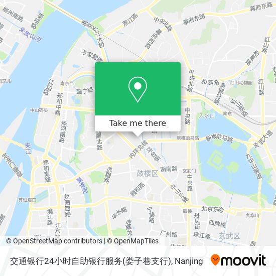 交通银行24小时自助银行服务(娄子巷支行) map