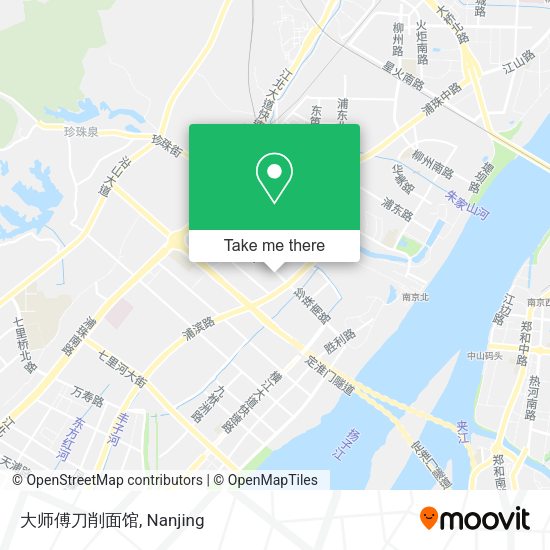 大师傅刀削面馆 map