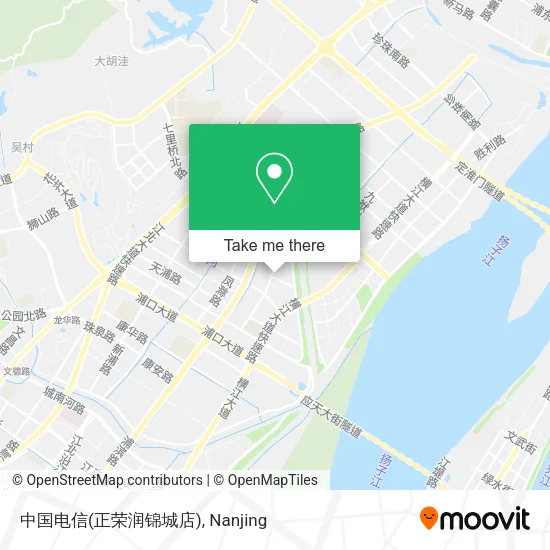 中国电信(正荣润锦城店) map