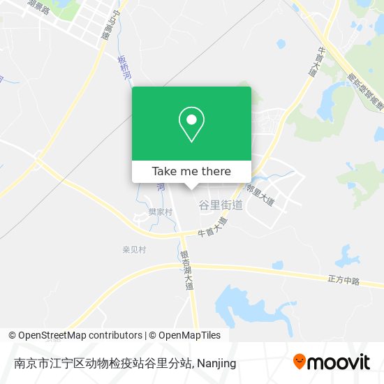 南京市江宁区动物检疫站谷里分站 map