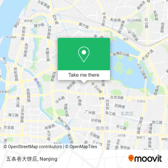 五条巷大饼店 map
