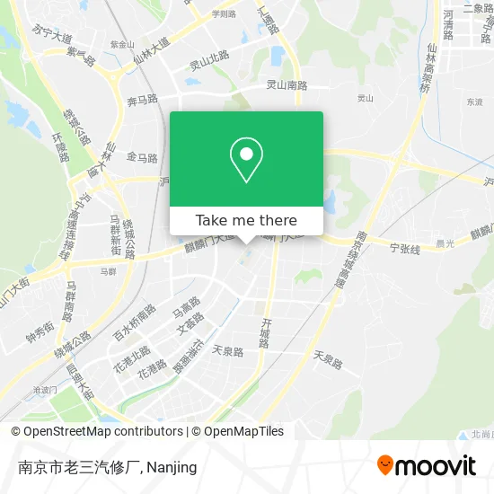 南京市老三汽修厂 map