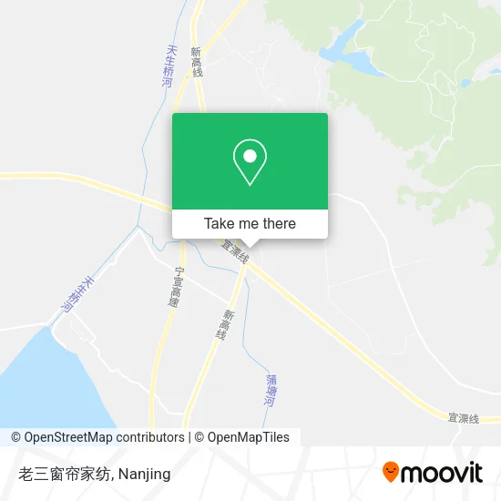 老三窗帘家纺 map