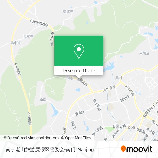 南京老山旅游度假区管委会-南门 map