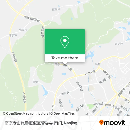 南京老山旅游度假区管委会-南门 map