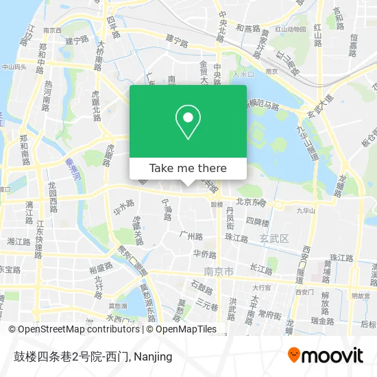 鼓楼四条巷2号院-西门 map