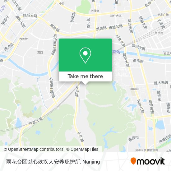 雨花台区以心残疾人安养庇护所 map