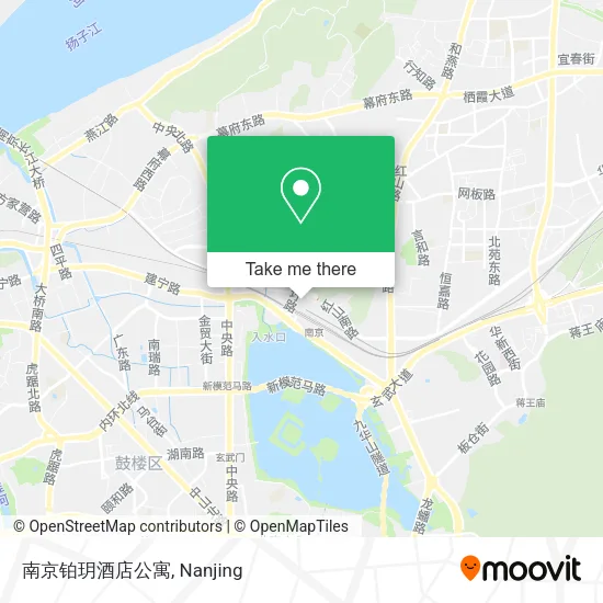 南京铂玥酒店公寓 map