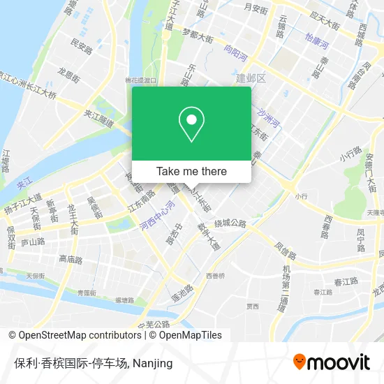 保利·香槟国际-停车场 map