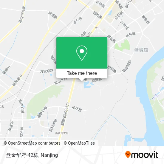 盘金华府-42栋 map