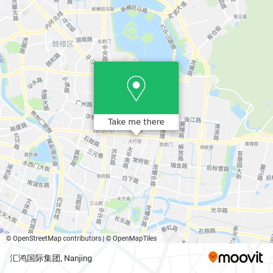 汇鸿国际集团 map