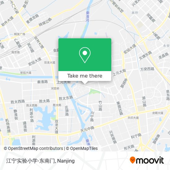 江宁实验小学-东南门 map