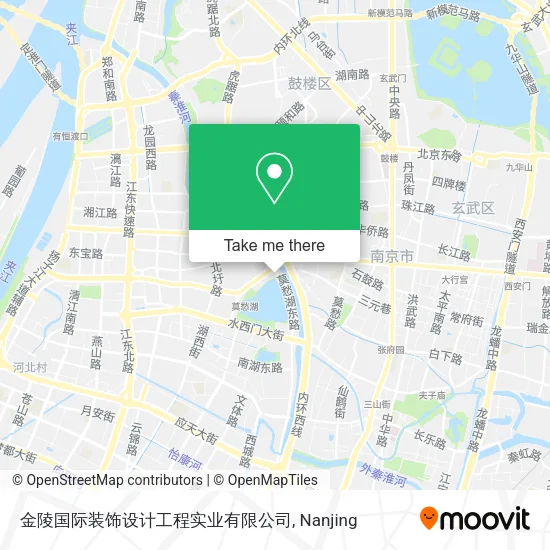 金陵国际装饰设计工程实业有限公司 map