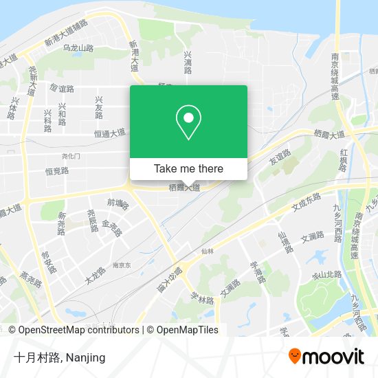 十月村路 map