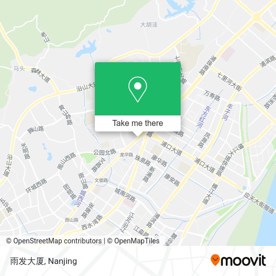 雨发大厦 map