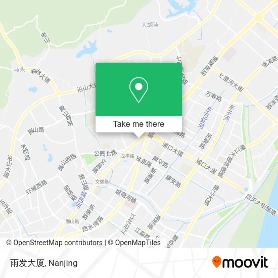 雨发大厦 map