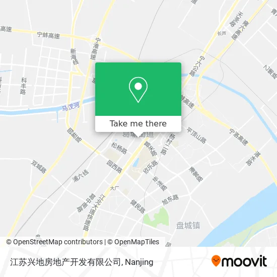 江苏兴地房地产开发有限公司 map