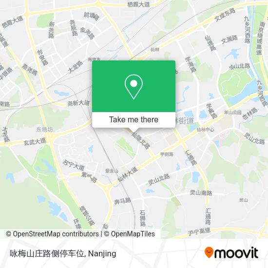 咏梅山庄路侧停车位 map