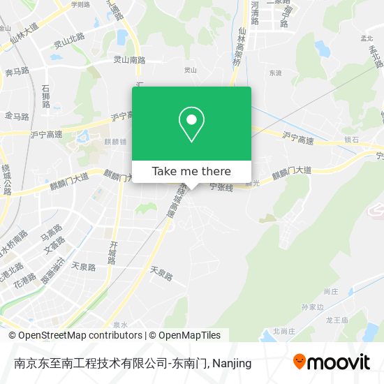 南京东至南工程技术有限公司-东南门 map