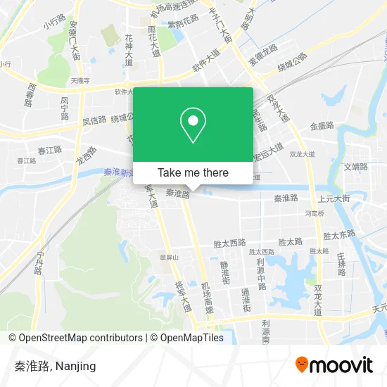 秦淮路 map