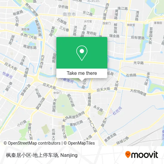 枫秦居小区-地上停车场 map