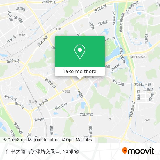 仙林大道与学津路交叉口 map