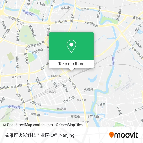 秦淮区夹岗科技产业园-5幢 map