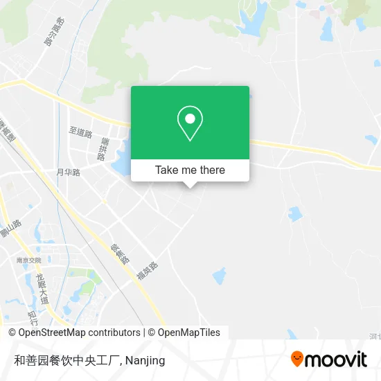 和善园餐饮中央工厂 map