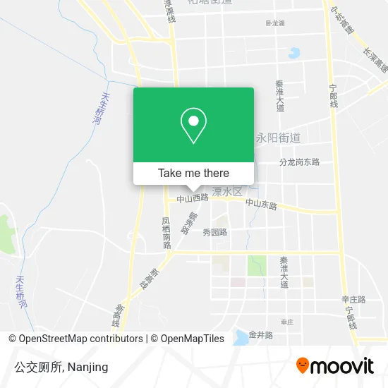 公交厕所 map
