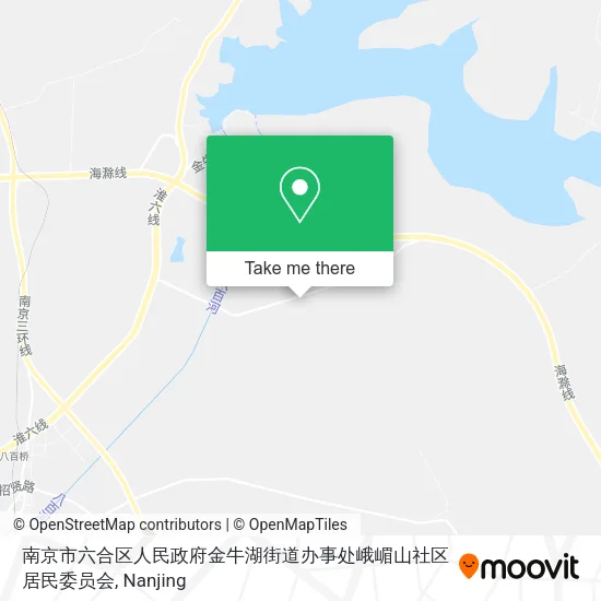 南京市六合区人民政府金牛湖街道办事处峨嵋山社区居民委员会 map