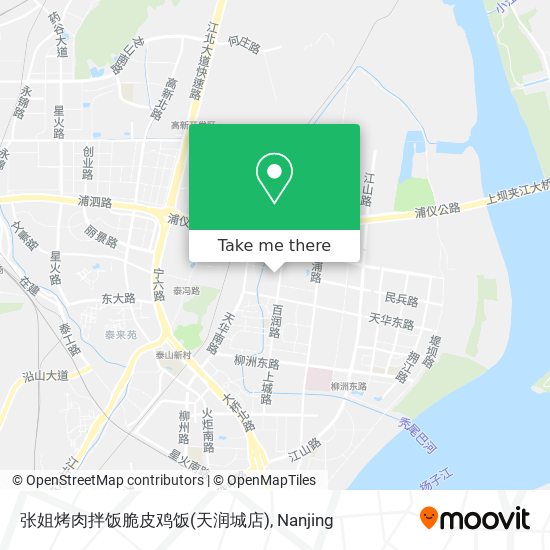 张姐烤肉拌饭脆皮鸡饭(天润城店) map