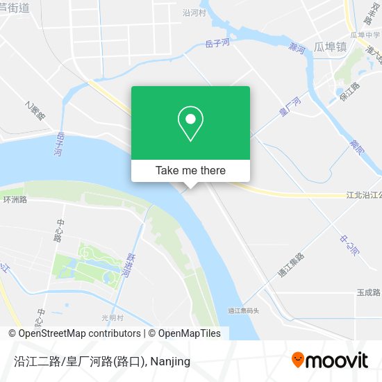 沿江二路/皇厂河路(路口) map