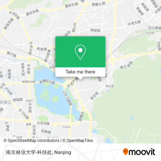 南京林业大学-科技处 map