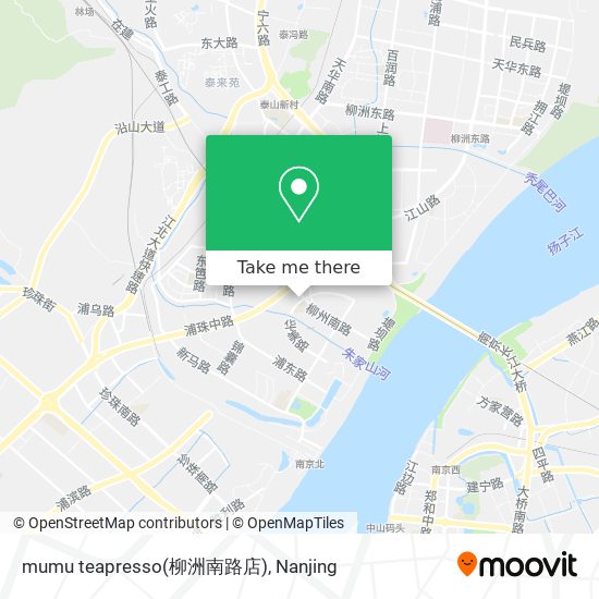 mumu teapresso(柳洲南路店) map