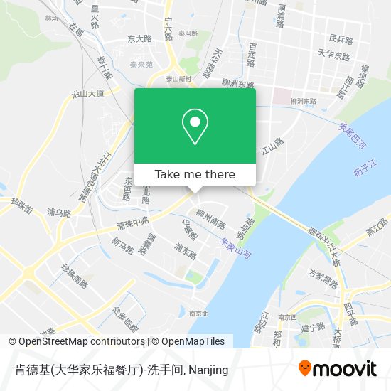 肯德基(大华家乐福餐厅)-洗手间 map