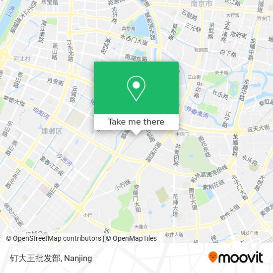 钉大王批发部 map