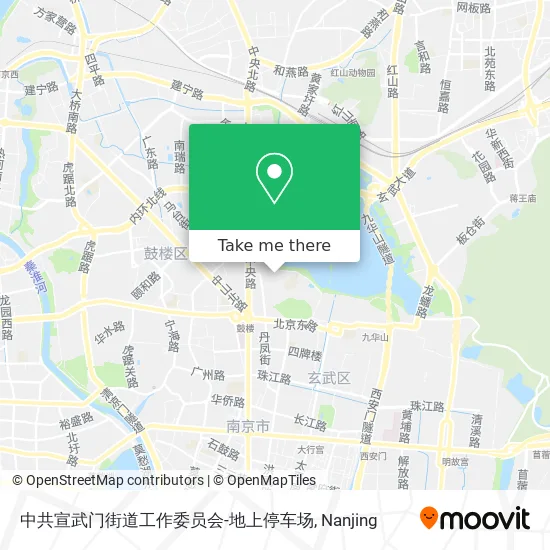 中共宣武门街道工作委员会-地上停车场 map