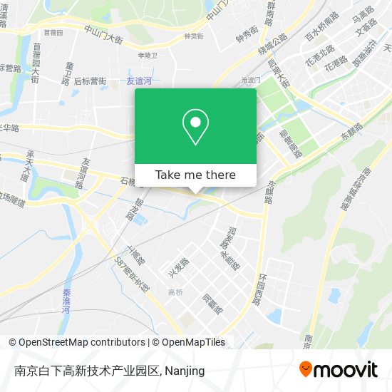 南京白下高新技术产业园区 map