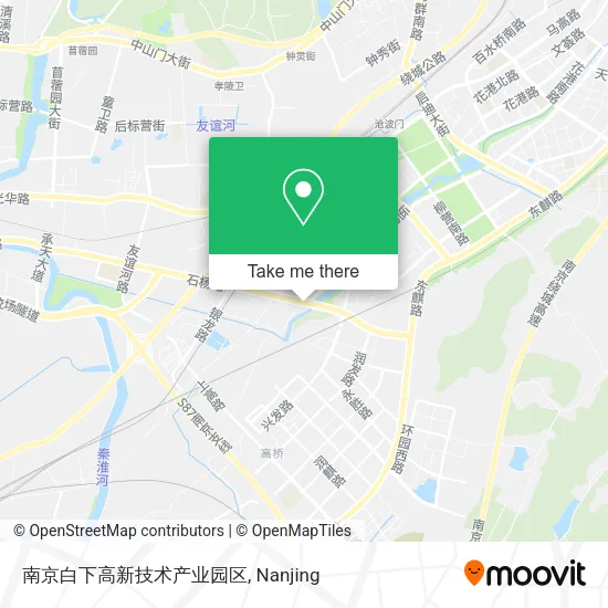 南京白下高新技术产业园区 map