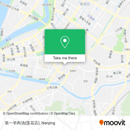 第一羊肉汤(莲花店) map