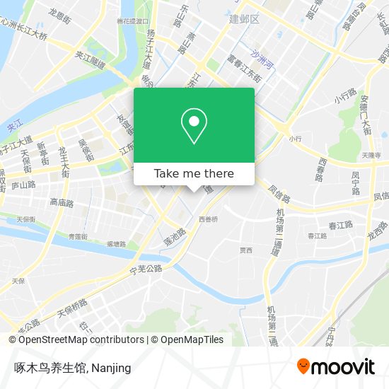 啄木鸟养生馆 map