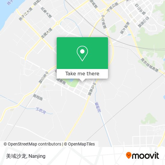 美域沙龙 map