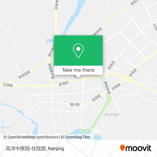 高淳中医院-住院部 map