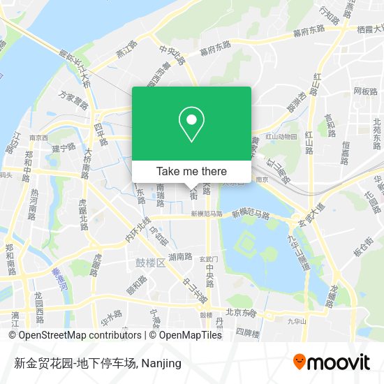 新金贸花园-地下停车场 map