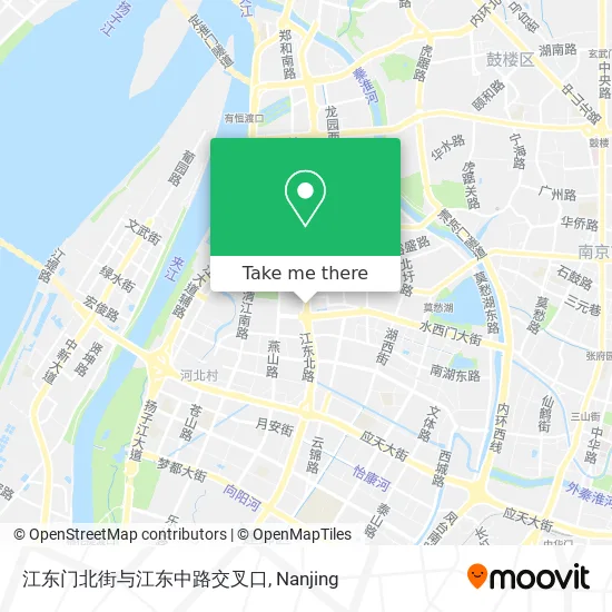 江东门北街与江东中路交叉口 map