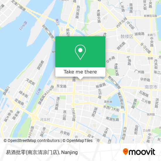 易酒批零(南京清凉门店) map