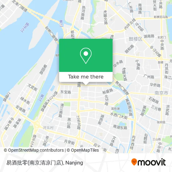 易酒批零(南京清凉门店) map