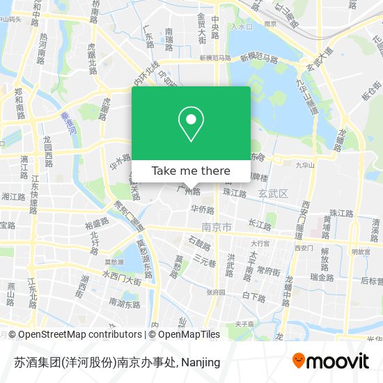 苏酒集团(洋河股份)南京办事处 map